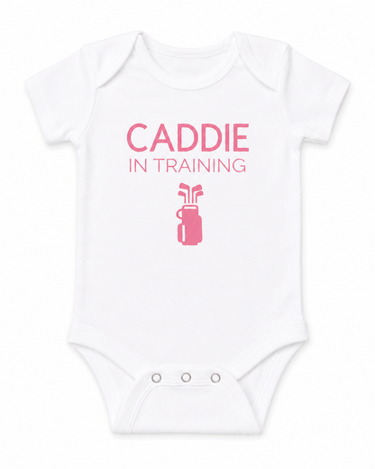 Baby Onesie "Caddie in Training"