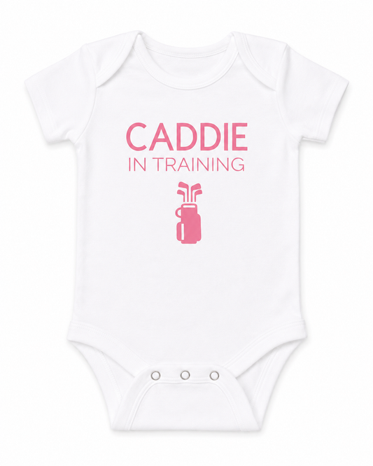 Baby Onesie "Caddie in Training"