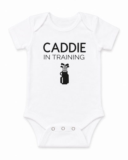 Baby Onesie "Caddie in Training"
