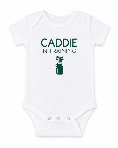 Baby Onesie "Caddie in Training"