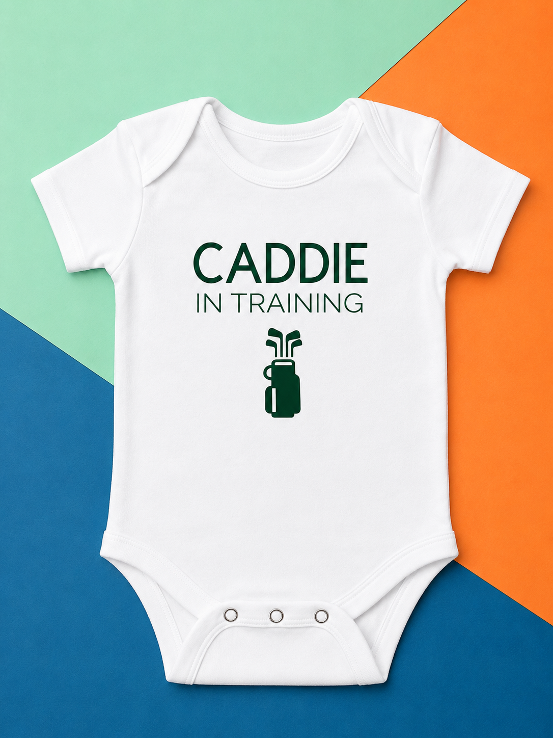 Baby Onesie "Caddie in Training"