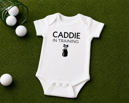 Baby Onesie "Caddie in Training"